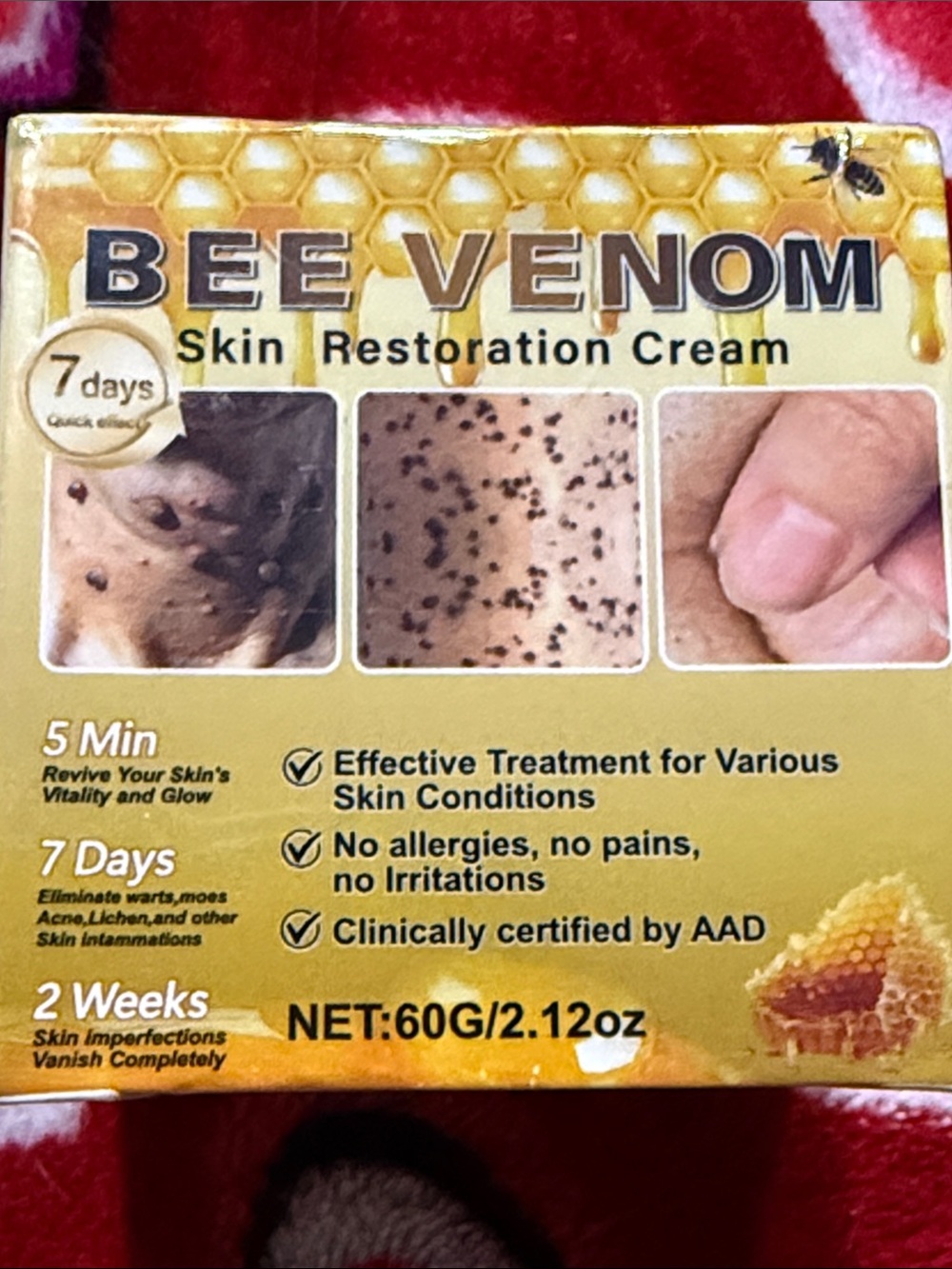Bee Venom Restoration Cream